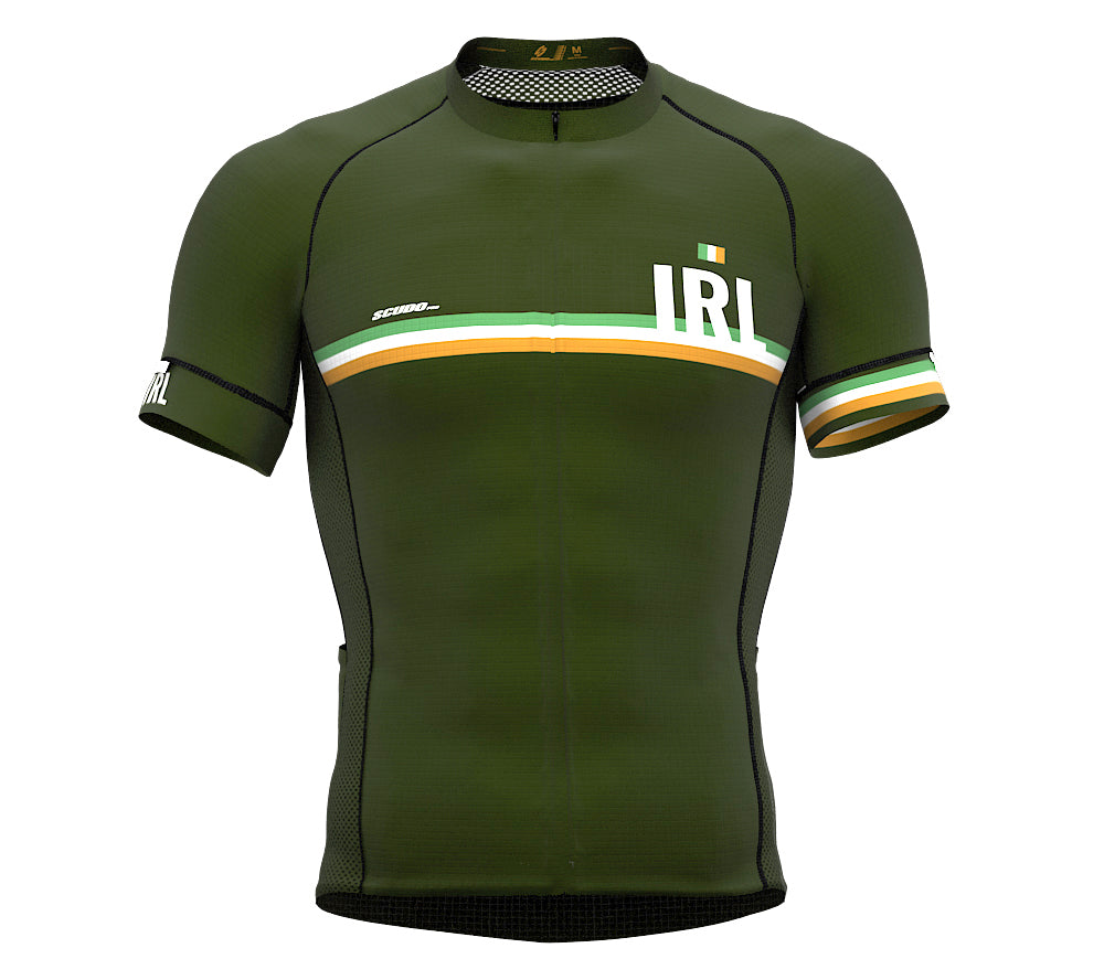 Ireland Green CODE Short Sleeve Cycling PRO Jersey for Men and WomenIreland Green CODE Short Sleeve Cycling PRO Jersey for Men and Women