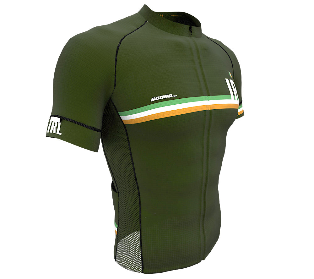 Ireland Green CODE Short Sleeve Cycling PRO Jersey for Men and Women