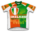 Ireland Short Sleeve Cycling Jersey for Men and Women
