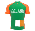 Ireland  Full Zipper Bike Short Sleeve Cycling Jersey