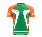 Ireland  Full Zipper Bike Short Sleeve Cycling Jersey