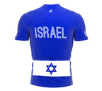 Israel  Full Zipper Bike Short Sleeve Cycling Jersey