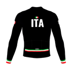 ScudoPro Pro Thermal Long Sleeve Cycling Jersey Country CODE Italy Black | Men and Women
