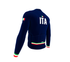 ScudoPro Pro Thermal Long Sleeve Cycling Jersey Country CODE Italy Blue | Men and Women