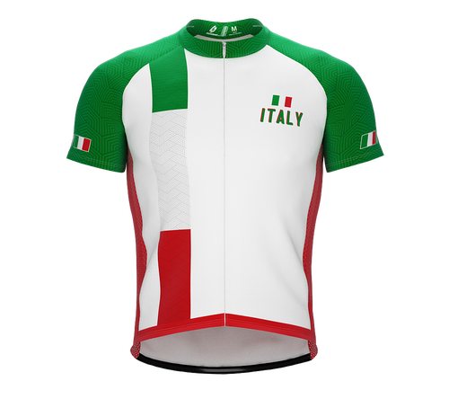Italy Flag Short Sleeve Cycling Jersey Cycling Jersey for Men And