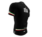 Italy Black CODE Short Sleeve Cycling PRO Jersey for Men and Women