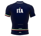 Italy Blue CODE Short Sleeve Cycling PRO Jersey for Men and Women