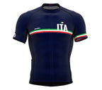 Italy Blue CODE Short Sleeve Cycling PRO Jersey for Men and WomenItaly Blue CODE Short Sleeve Cycling PRO Jersey for Men and Women