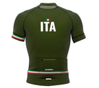 Italy Green CODE Short Sleeve Cycling PRO Jersey for Men and Women