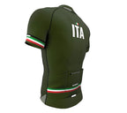 Italy Green CODE Short Sleeve Cycling PRO Jersey for Men and Women