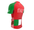 Italy  Full Zipper Bike Short Sleeve Cycling Jersey