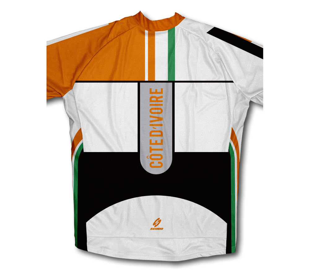 Ivory Coast ScudoPro Cycling Jersey for Men and Women