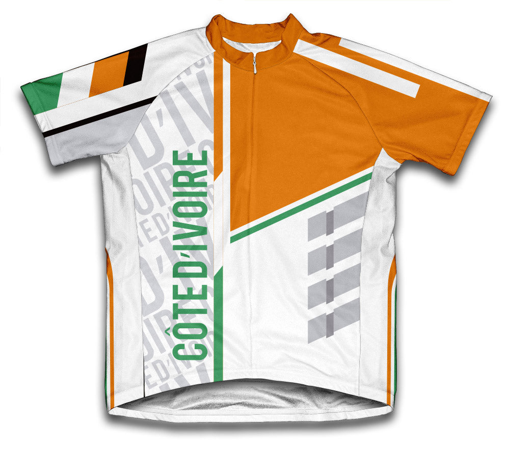 Ivory Coast ScudoPro Cycling Jersey for Men and Women