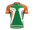 Ivory Coast  Full Zipper Bike Short Sleeve Cycling Jersey