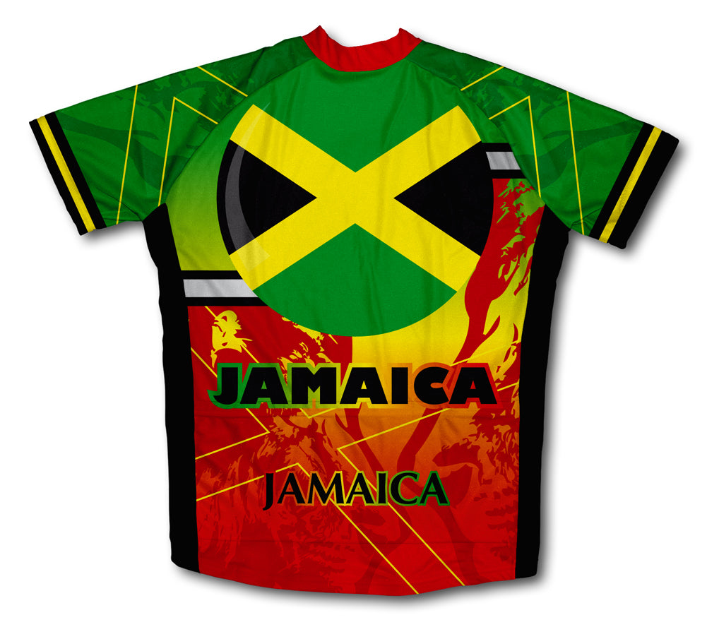 Jamaica Short Sleeve Cycling Jersey for Men and Women