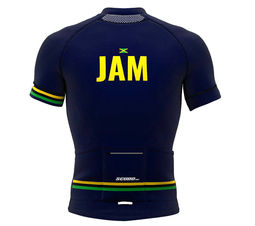 Jamaica Blue CODE Short Sleeve Cycling PRO Jersey for Men and Women