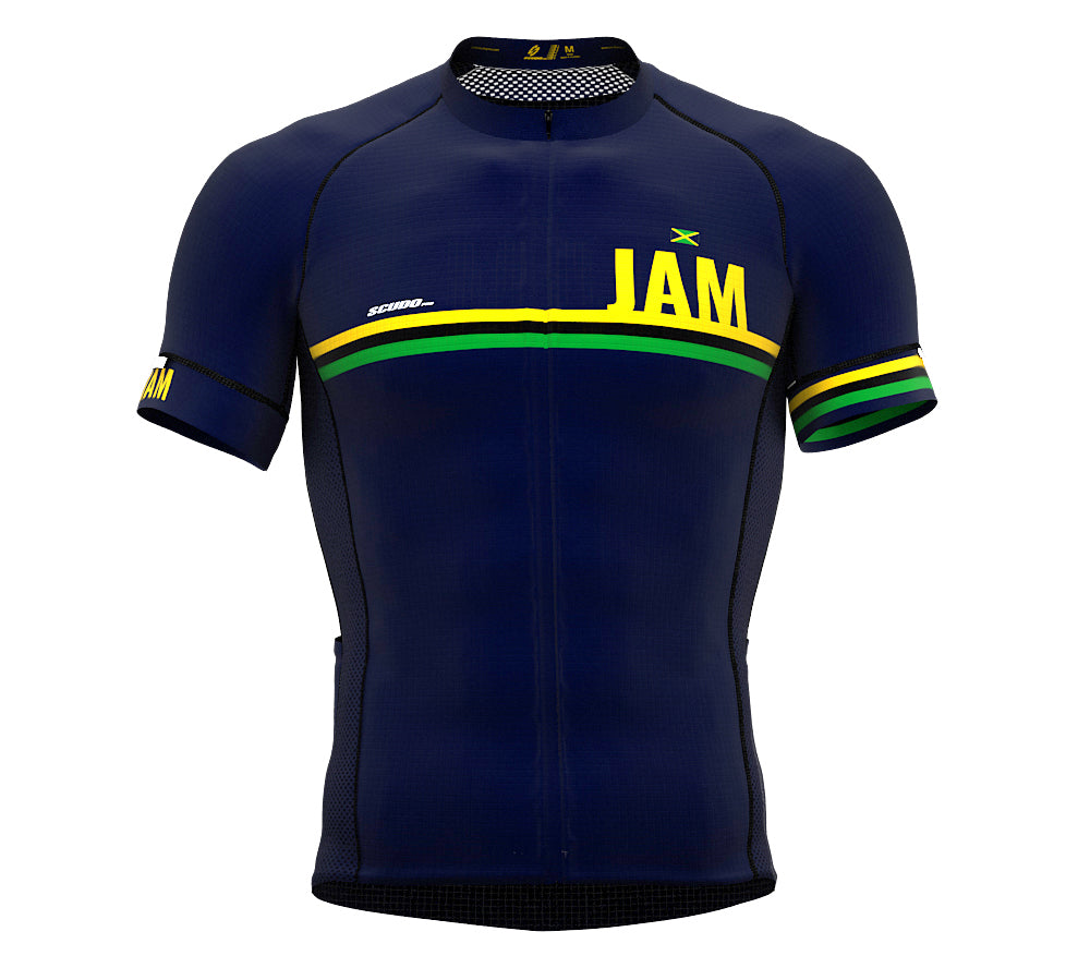 Jamaica Blue CODE Short Sleeve Cycling PRO Jersey for Men and WomenJamaica Blue CODE Short Sleeve Cycling PRO Jersey for Men and Women