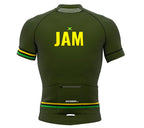 Jamaica Green CODE Short Sleeve Cycling PRO Jersey for Men and Women