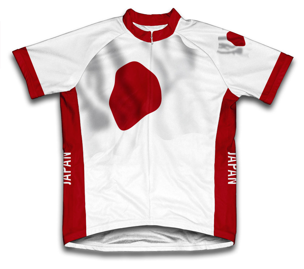 Japan Flag Cycling Jersey for Men and Women