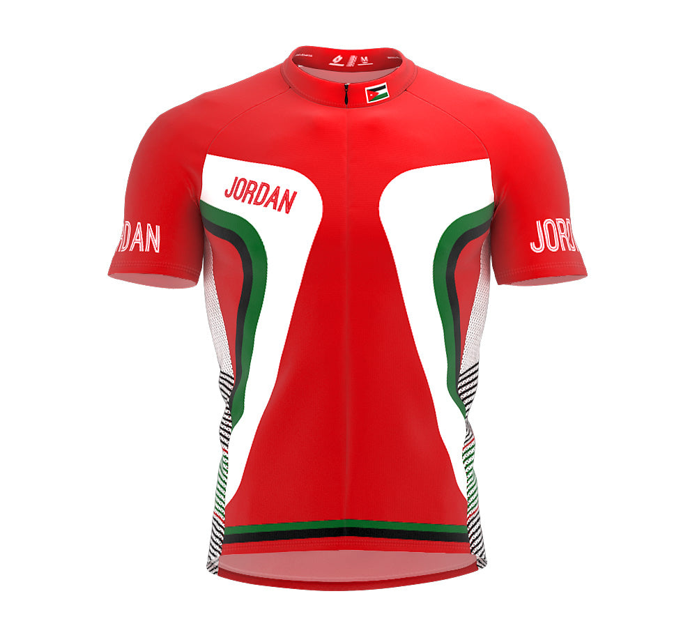 Jordan  Full Zipper Bike Short Sleeve Cycling Jersey