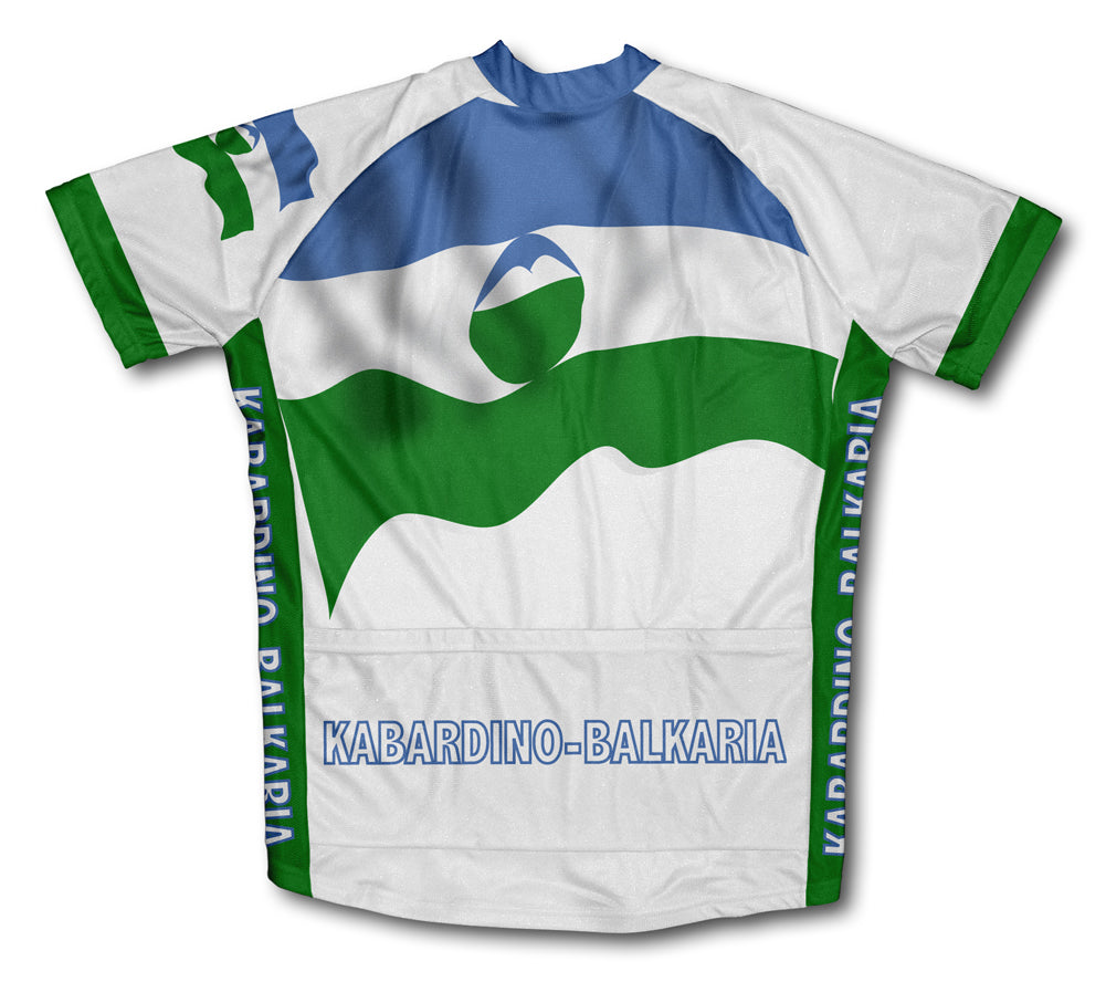 Kabardino Balkaria Flag Cycling Jersey for Men and Women