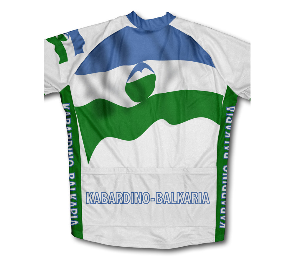Kabardino Balkaria Flag Cycling Jersey for Men and Women