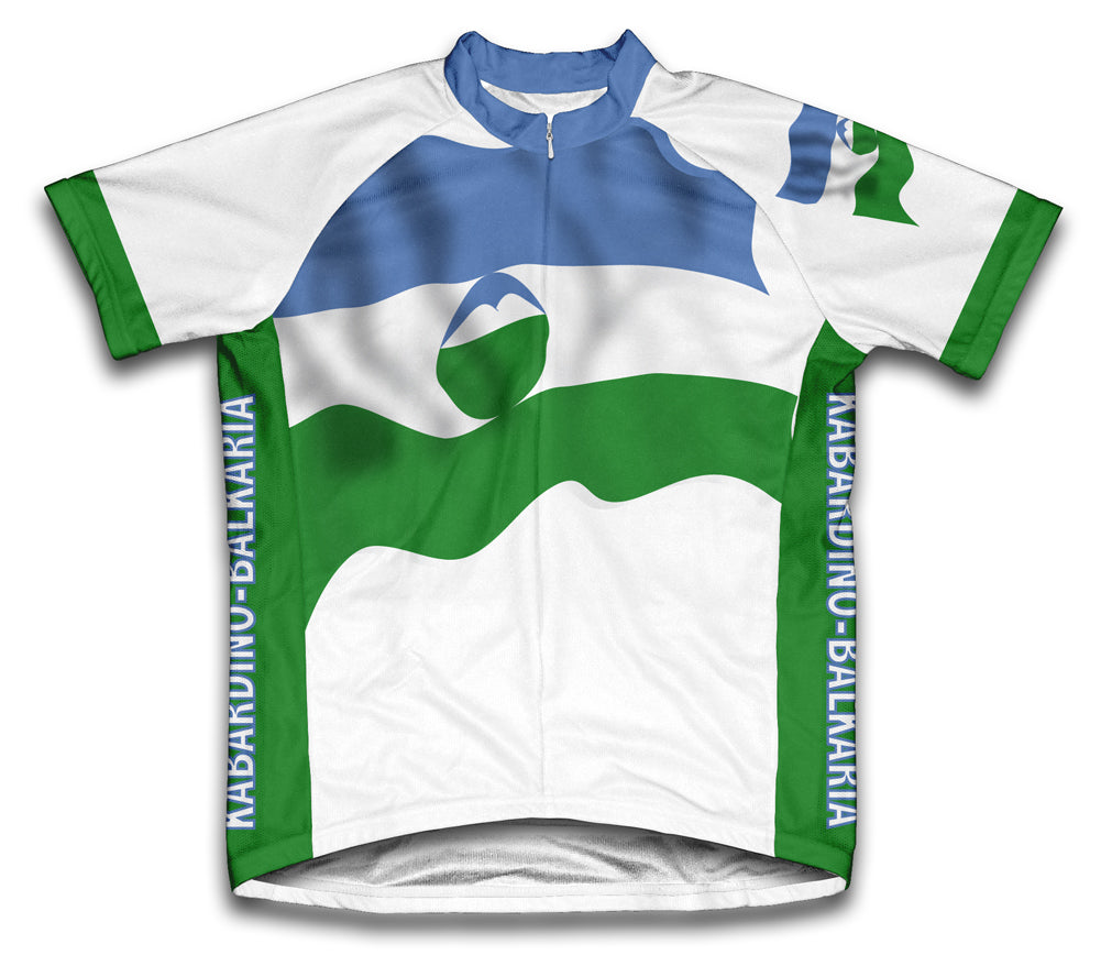 Kabardino Balkaria Flag Cycling Jersey for Men and Women