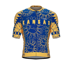 ScudoPro Pro-Elite Short Sleeve Cycling Jersey Michigan USA State