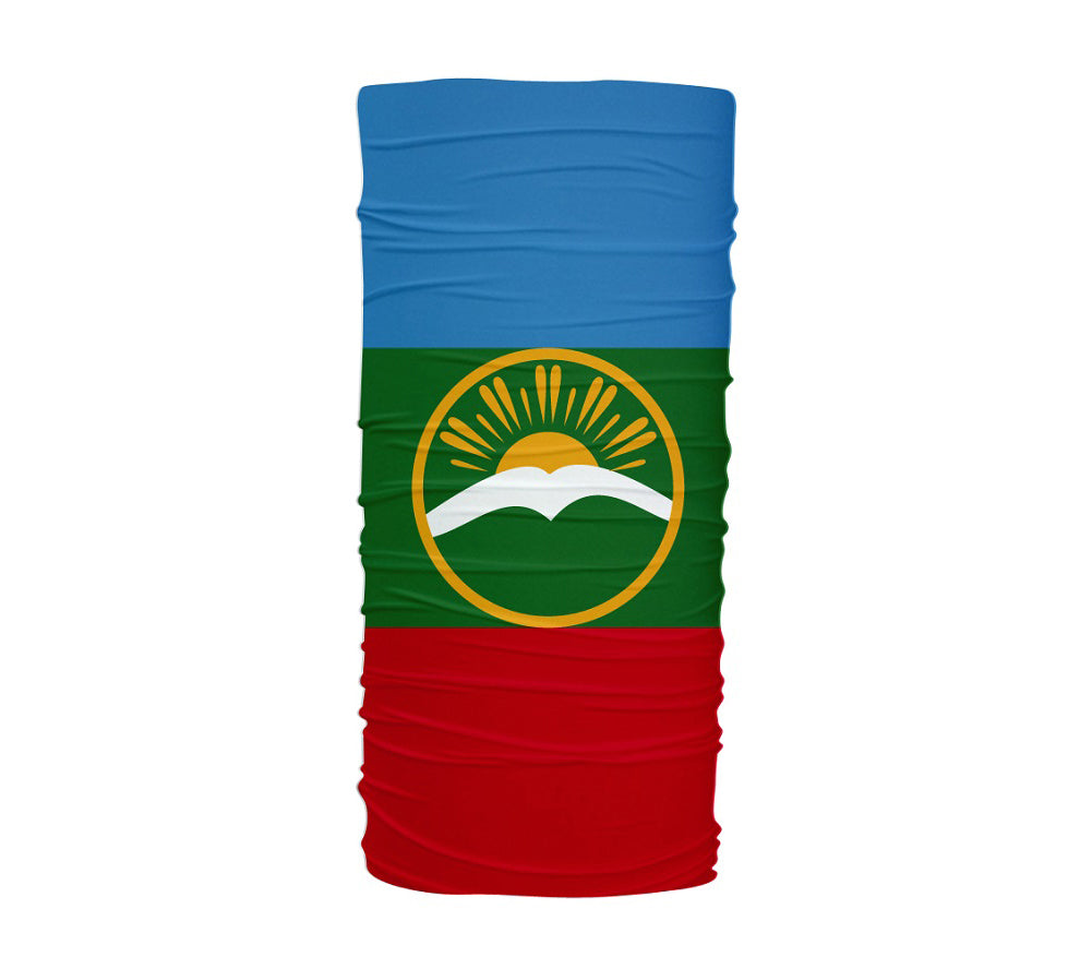 Karachay-Cherkessia Flag Multifunctional UV Protection Headband