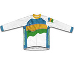 Karakalpakstan Flag Cycling Jersey for Men and Women