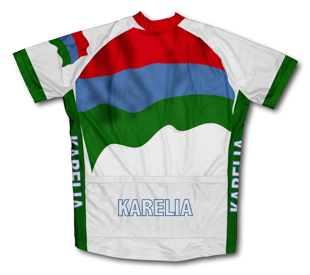 Karelia Flag Cycling Jersey for Men and Women
