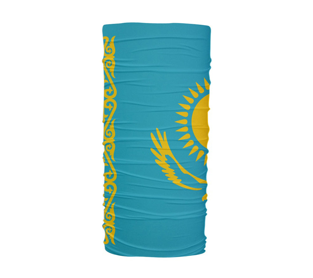 Kasakhstan Flag Multifunctional UV Protection Headband