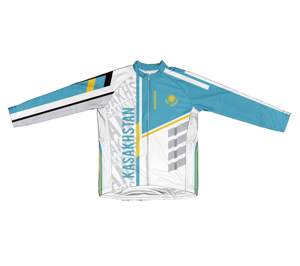 Kasakhstan ScudoPro Cycling Jersey Long Sleeve