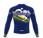 ScudoPro Pro Thermal Long Sleeve Cycling Jersey Kentucky USA state Icon landmark identity  | Men and Women