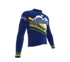 ScudoPro Pro Thermal Long Sleeve Cycling Jersey Kentucky USA state Icon landmark identity  | Men and Women