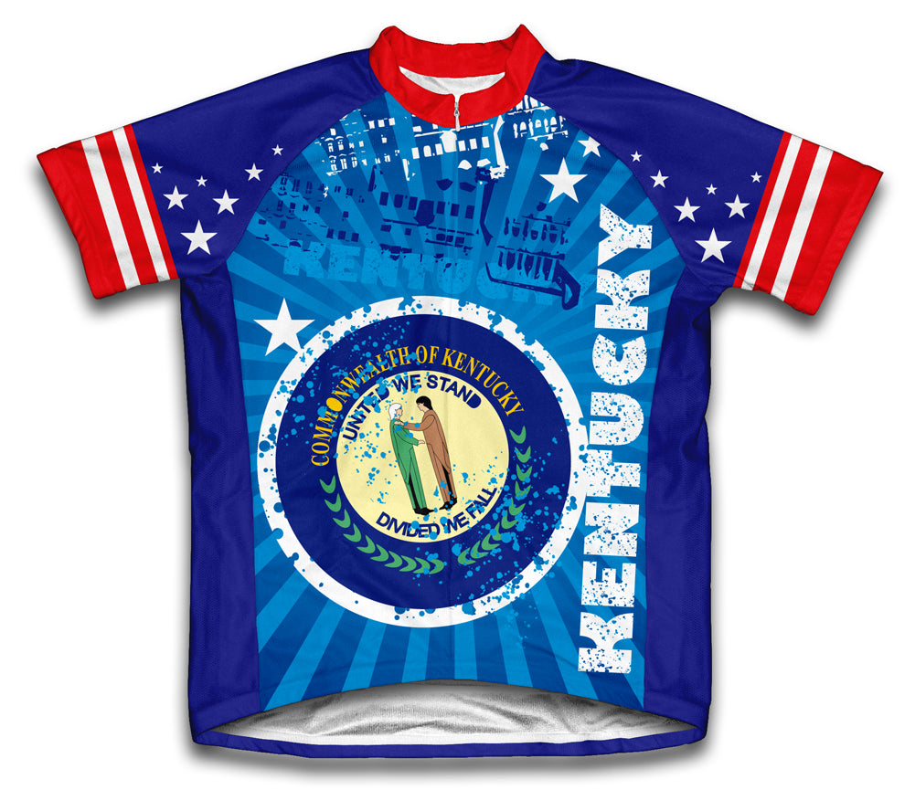 Kentucky Short Sleeve Cycling Jersey for Men and Women