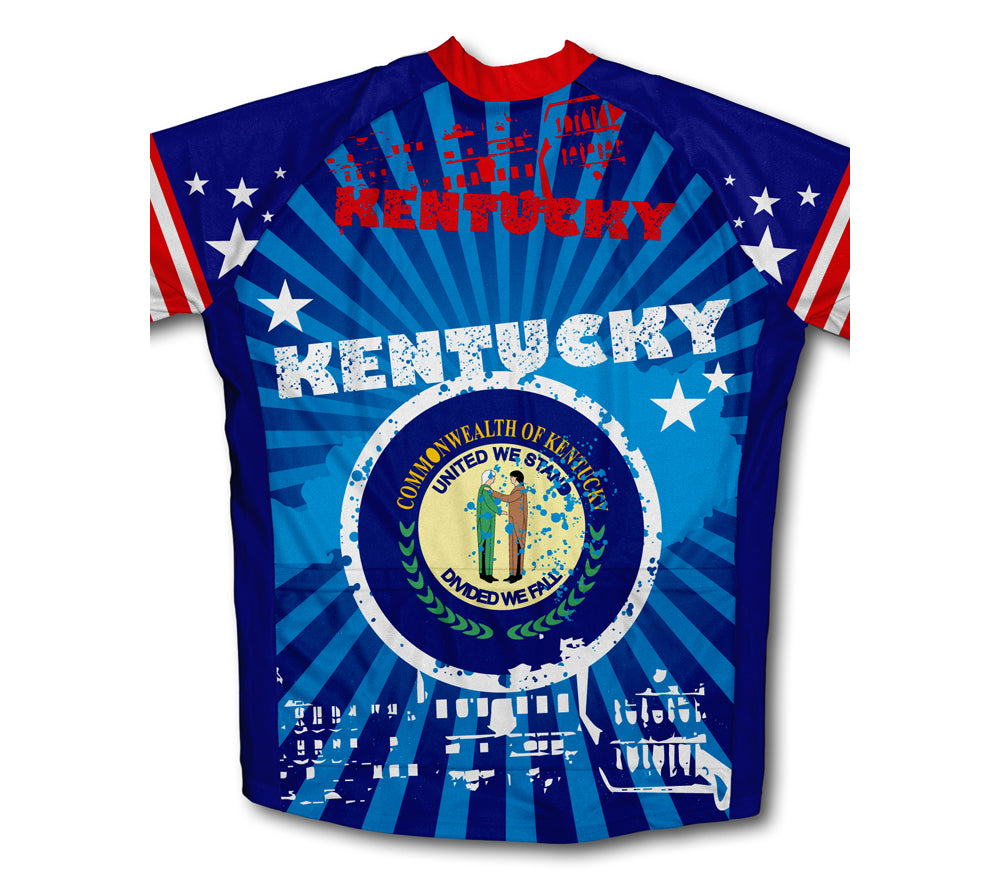 Kentucky Short Sleeve Cycling Jersey for Men and Women