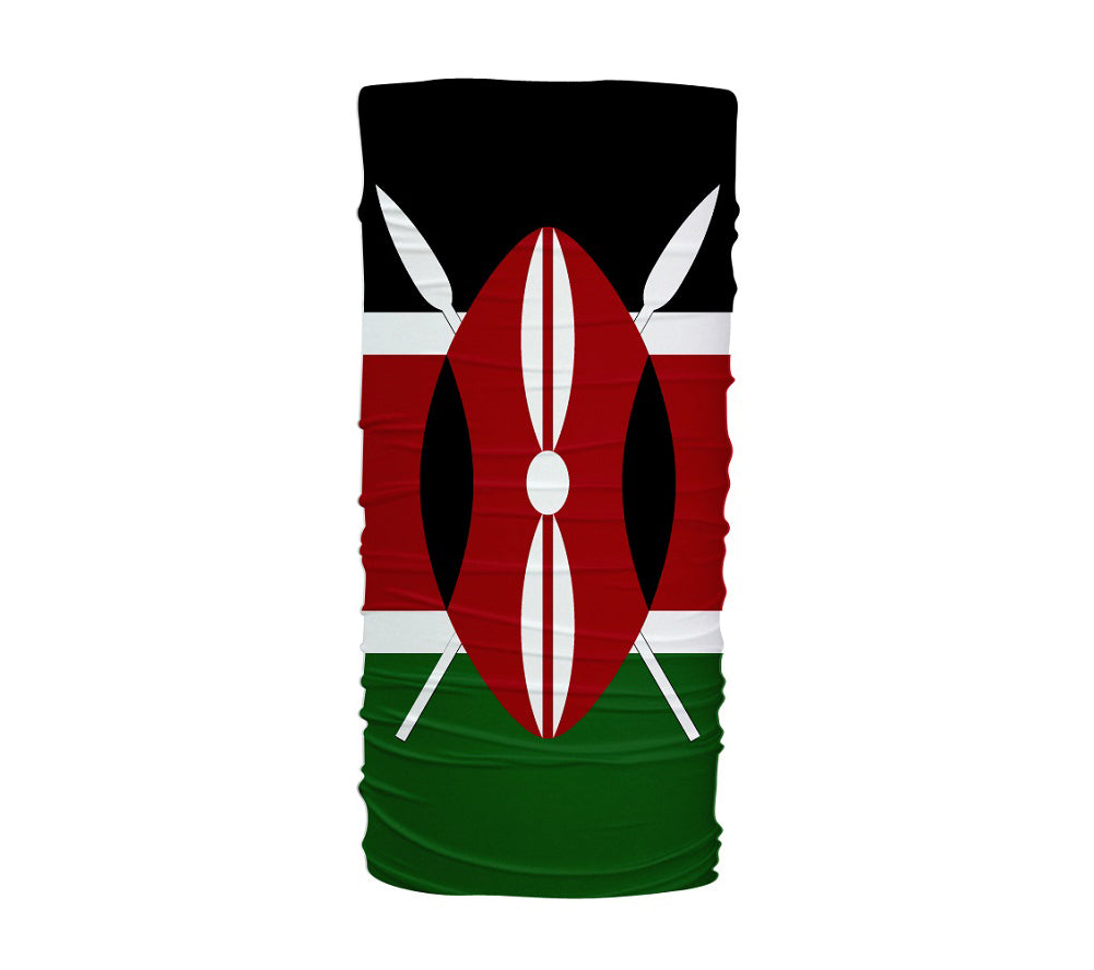 Kenya Flag Multifunctional UV Protection Headband