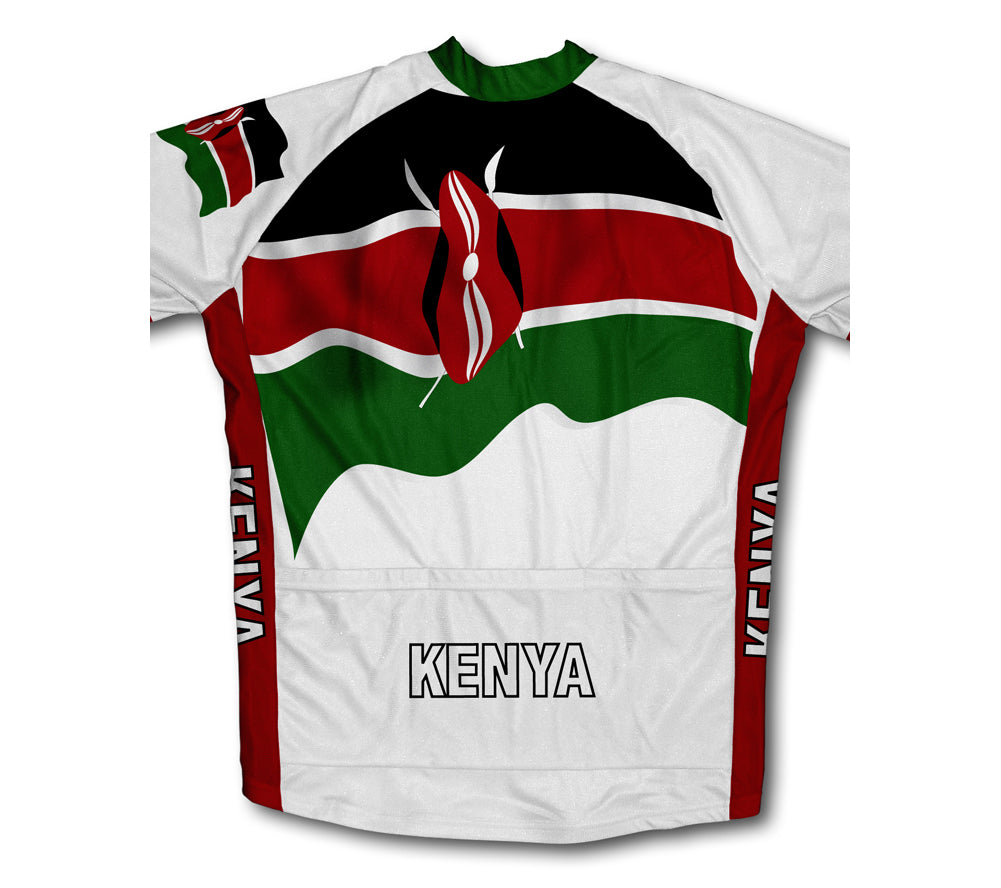 Kenya Flag Winter Thermal Cycling Jersey