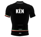 Kenya Black CODE Short Sleeve Cycling PRO Jersey for Men and Women
