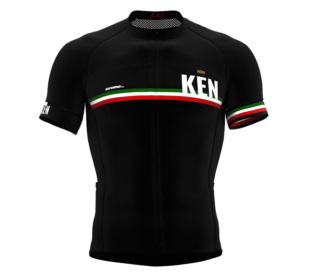 Kenya Black CODE Short Sleeve Cycling PRO Jersey for Men and WomenKenya Black CODE Short Sleeve Cycling PRO Jersey for Men and Women