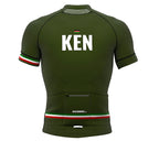 Kenya Green CODE Short Sleeve Cycling PRO Jersey for Men and Women