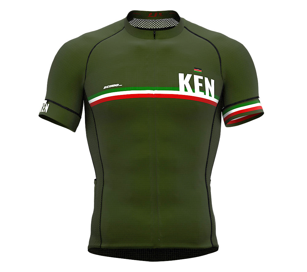 Kenya Green CODE Short Sleeve Cycling PRO Jersey for Men and WomenKenya Green CODE Short Sleeve Cycling PRO Jersey for Men and Women