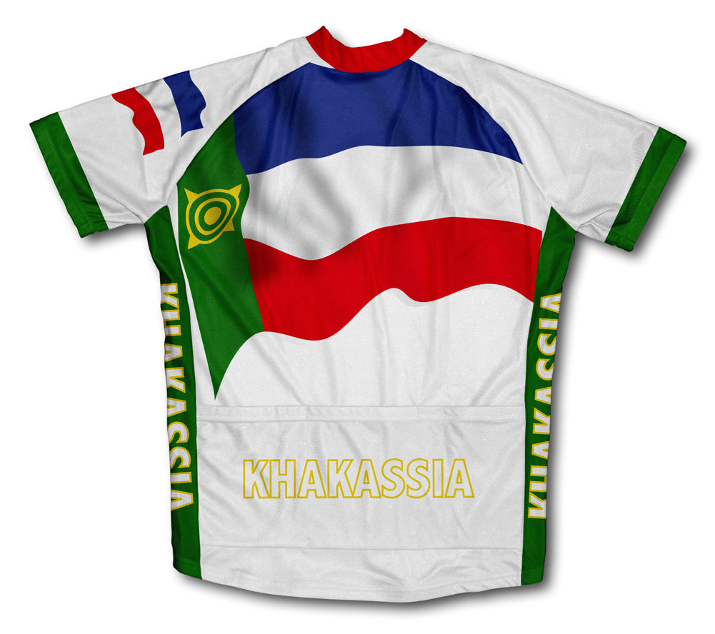 Khakassia Flag Cycling Jersey for Men and Women