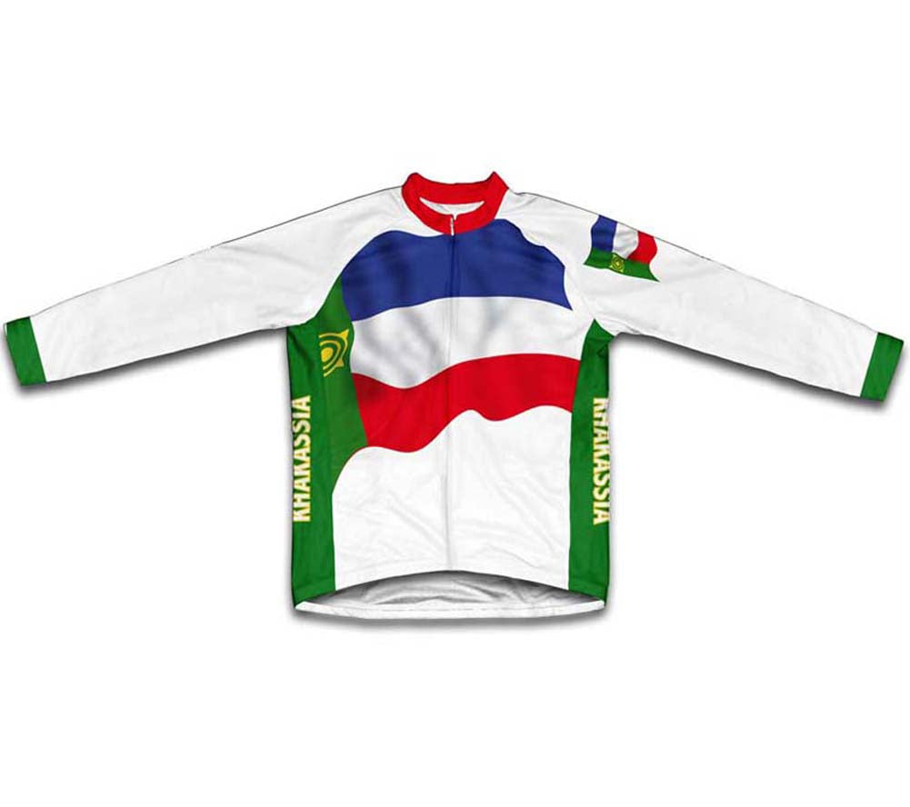 Khakassia Flag Cycling Jersey for Men and Women