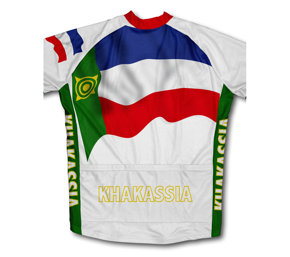 Khakassia Flag Cycling Jersey for Men and Women