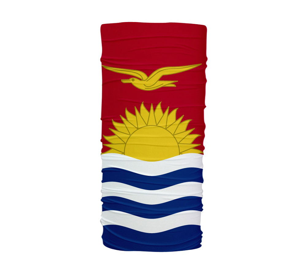 Kiribati Flag Multifunctional UV Protection Headband