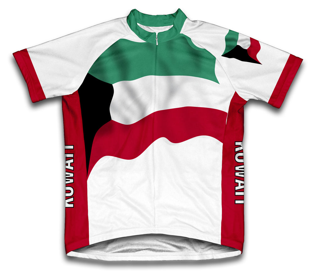 Kuwait Flag Cycling Jersey for Men and Women