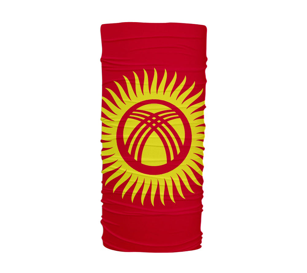 Kyrgyzstan Flag Multifunctional UV Protection Headband