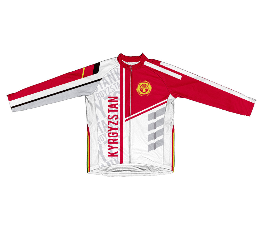 Kyrgyzstan ScudoPro Cycling Jersey Long Sleeve